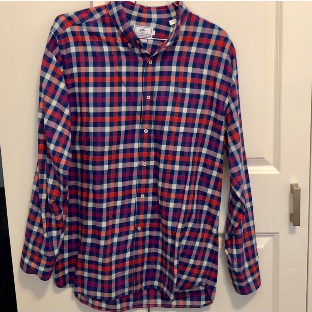 Southern Tide Flannel Button Up
